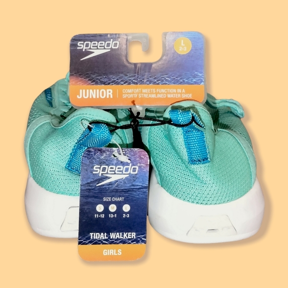 Speedo Tidal Walker Sport Water Shoe - Junior (Girls L sz 2-3) - Picture 4 of 7